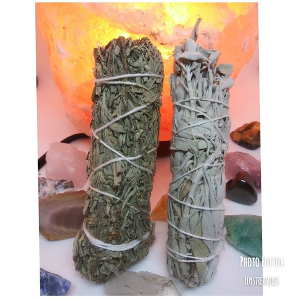 Other - New White & Blue Sage Smudge Bundle